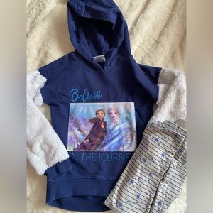 Girls Disney Frozen Winter Outfit Size 6